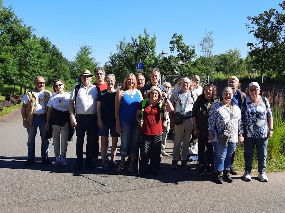 Ausflug Grube Messe- Gruppenbild